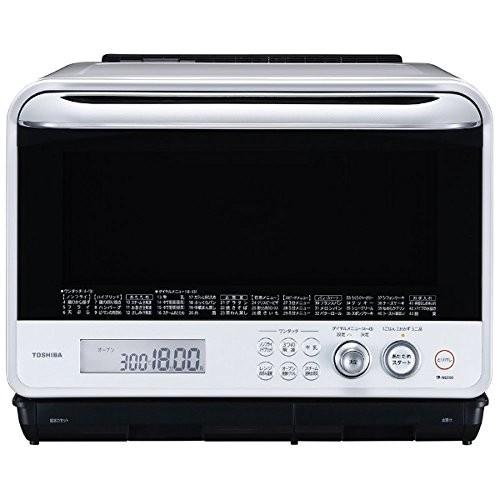東芝 TOSHIBA 加熱水蒸気オーブンレンジ 30L 石窯ドーム ER-ND300-W グランホワ...