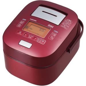 東芝 TOSHIBA RC-18VXJ-R 真空圧力IH炊飯器 1升炊き 鍛造かまど本丸鉄釜 グラン...