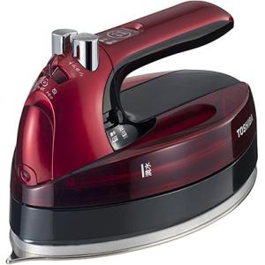 東芝 TOSHIBA TA-FLW800-R コードレススチームアイロン 美ラクル La・Coo ラ...