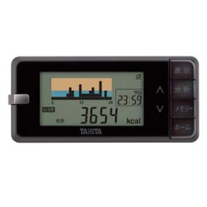 タニタ AM-143-BK 活動量計 カロリズムエキスパートプラス ブラック 新品 送料無料