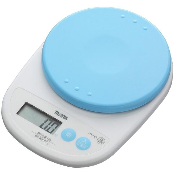 タニタ TANITA KD-189BL キッチンスケール アクアミントブルー  デジタルクッキングス...