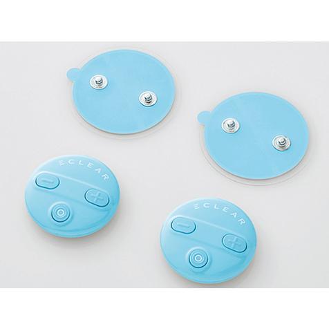 エレコム HCM-P012G1XBU コードレス低周波治療器 エクリア リフリー 本体（2個入り） ...