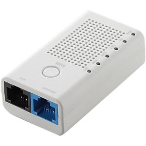 エレコム WRH-583WH2 無線LANルータ親機 ポータブル 433+150Mbps ACアダプ...