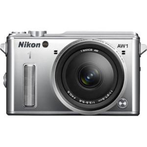 ニコン NIKON Nikon 1 AW1 防水ズームレンズキット シルバー ボディ＋交換レンズ N...