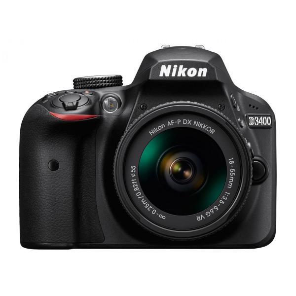 ニコン Nikon D3400 18-55 VR レンズキット デジタル一眼レフカメラ ブラック 新...