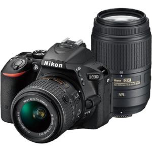 ニコン NIKON D5500 ダブルズームキット ブラック 新品 送料無料