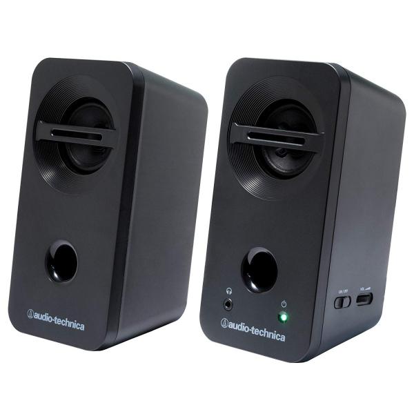 audio-technica オーディオテクニカ AT-SP93 BK アクティブスピーカー ブラッ...