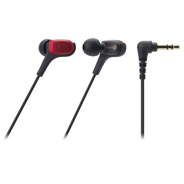 オーディオテクニカ ATH-CKB70 RD バランスド・アーマチュア型インナーイヤーヘッドホン レ...