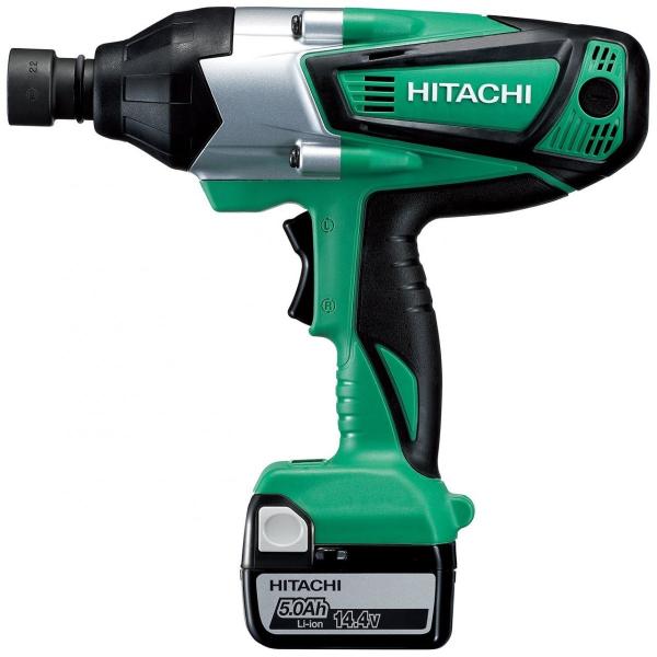 日立工機 HITACHI 14.4V 充電式 コードレスインパクトレンチ WR14DSHL 2LJC...
