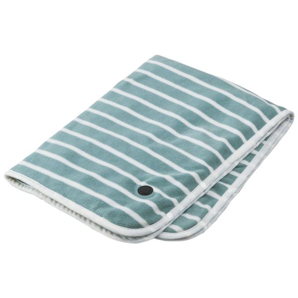 アイリスオーヤマ HW-HBK-W/A ヒートブランケット ボーダー 新品 送料無料