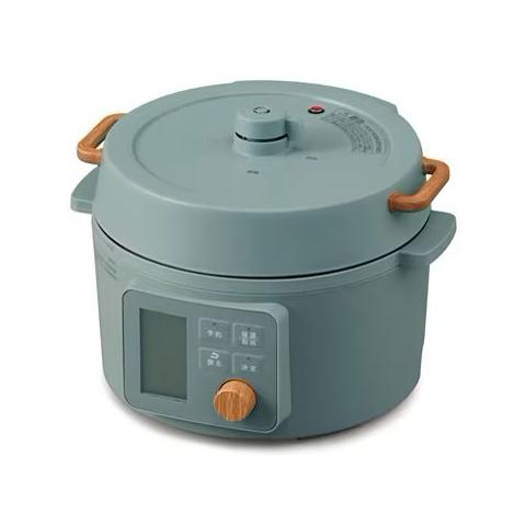 アイリスオーヤマ KPC-MB3-G 電気圧力鍋 ヘルシープラス 3.0L ピスタチオグリーン 新品...