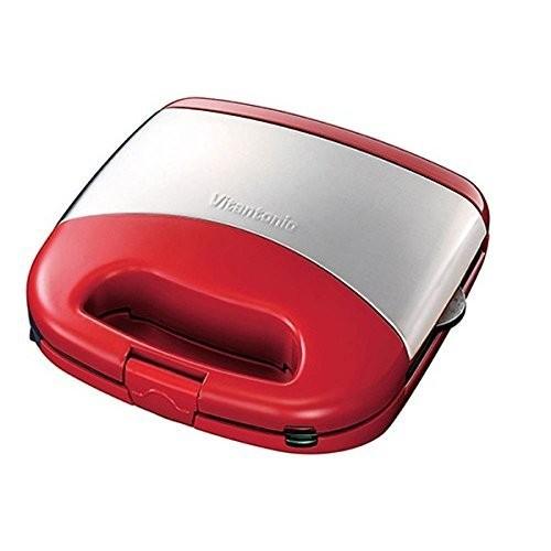 ビタントニオ VWH-30R ワッフル＆ホットサンドベーカー レッド 新品 送料無料