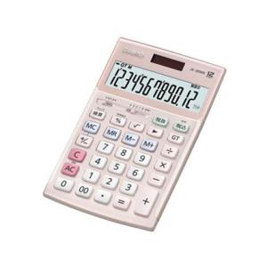 カシオ JS-20WK-PK 本格実務電卓 12桁 ピンク 新品 送料無料