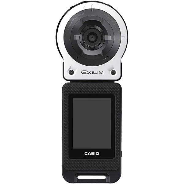 カシオ CASIO EXFR10WE デジタルカメラ EXILIM フリースタイルカメラ ホワイト ...