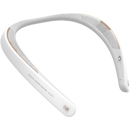 シャープ SHARP AN-SS1W AQUOS サウンドパートナー ネックバンドスピーカー ホワイ...