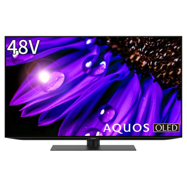 シャープ 4T-C48EQ2 AQUOS OLED EQ2シリーズ 48V型 4K有機ELテレビ 倍...