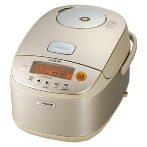 象印 ZOJIRUSHI NP-BE18-NZ 圧力IH炊飯器 極め炊き 鉄器コート プラチナ厚釜 シャンパンゴールド 新品 送料無料｜eightloop