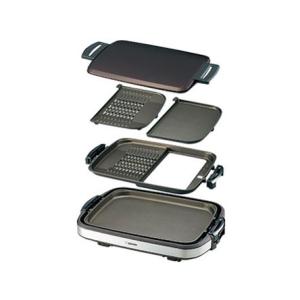 象印 EA-GR25-TD ホットプレート やきやき プレート2枚 ダークブラウン 新品 送料無料