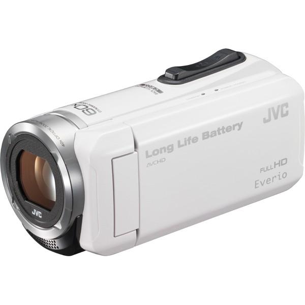 JVCケンウッド GZ-F100-W Everio ハイビジョンメモリービデオカメラ 32GB ホワ...
