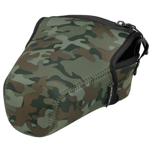 ハクバ HAKUBA DCS-03M110CM スリムフィット カメラジャケットM-110 カモフラ...