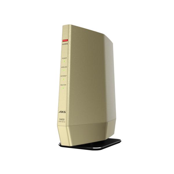 バッファロー WSR-5400AX6-CG Wi-Fi 6(11ax)対応 無線LANルーター プレ...