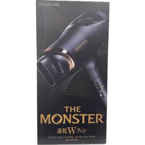コイズミ KHD-W910/K ヘアドライヤー モンスター ダブルファン搭載 デジタルディスプレイ ...