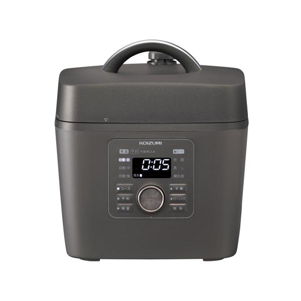 コイズミ KSC-3503/H マイコン電気圧力鍋 2.5L 5段階圧力調節 最大3〜4人分 予約機...