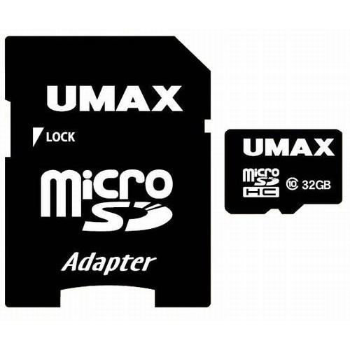 UMAX MicroSDHC Class10 32GB UM-MCSDHC-C10-32G 新品 送...