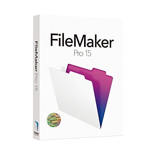 ファイルメーカー FileMaker FileMaker Pro 15 Single User Li...