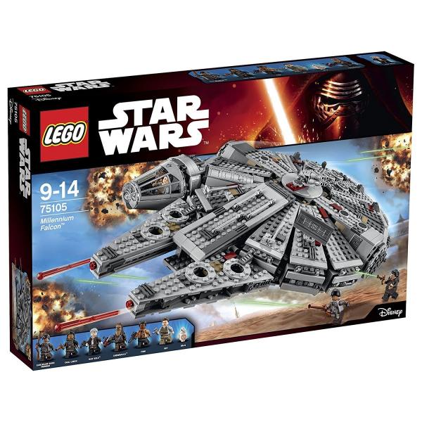 レゴ LEGOスター・ウォーズ ミレニアム・ファルコン 75105 新品 送料無料