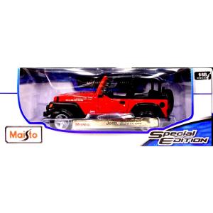 Maisto マイスト 1/18 DIECAST Jeep WRANGLER RUBICON ジープ...
