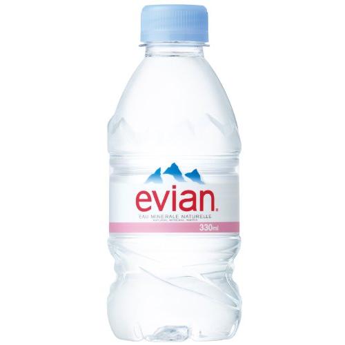 Evian(エビアン) ミネラルウォーター 330ml×24本