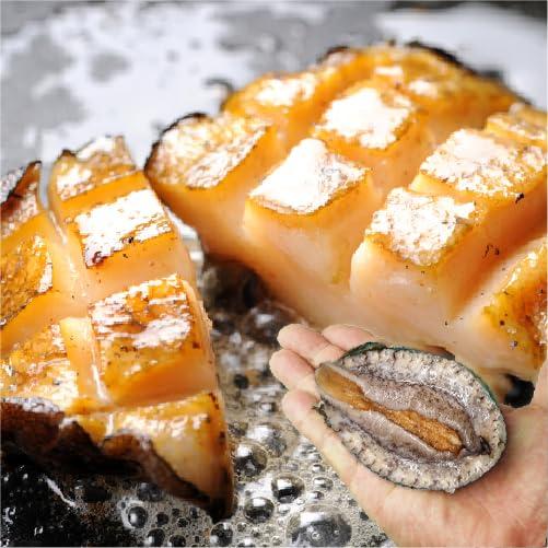 活蝦夷あわび 80〜90g MSサイズ 10枚 ★[あわび]