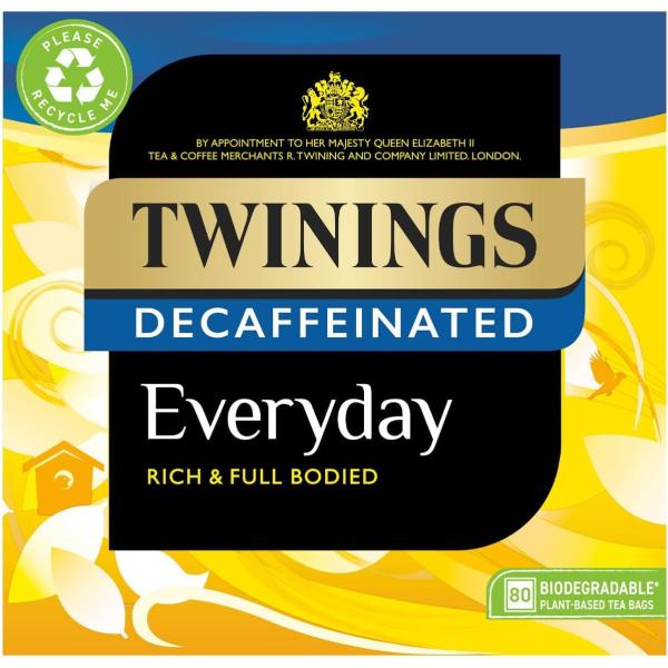 Twinings The Everday Tea Decaff 80 Bag (order 4 fo...