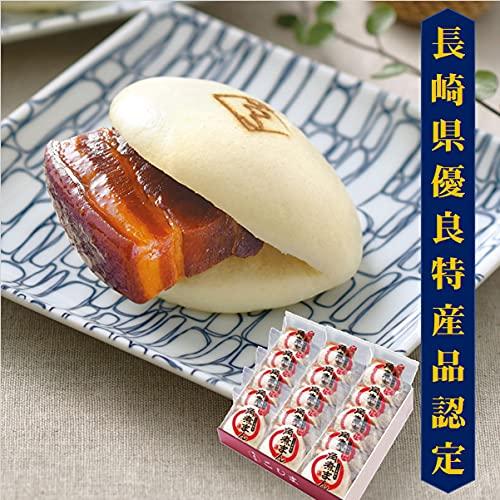 【角煮家こじま 直販】皮付三枚肉の角煮まんじゅう80g×15個箱入(M3）【長崎県優良特産品認定】 ...