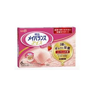 明治 メイバランスMiniLアイス ストロベリー味 80ml×6個