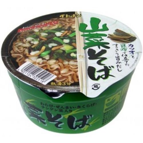 イトメン カップ山菜そば 80g×12個