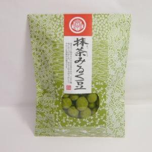抹茶みるく豆　80g（和風デザイン袋入り）