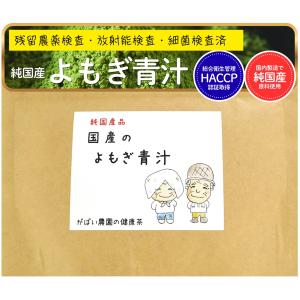 がばい農園 国産 手作り よもぎ青汁 100g お茶 ノンカフェイン 健康茶 粉末