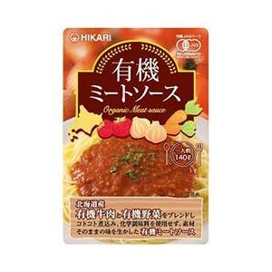 光食品 有機ミートソース 140gパウチ×20袋入の商品画像