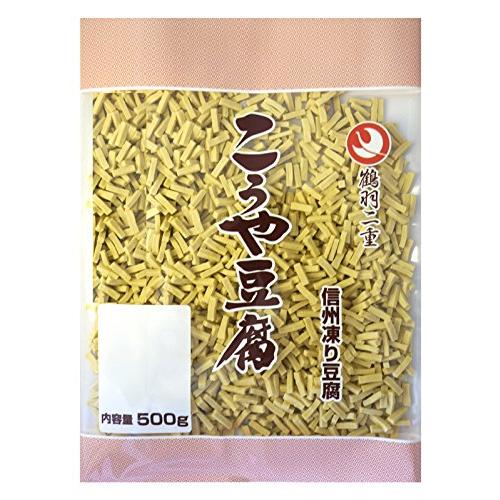 登喜和冷凍食品 鶴羽二重高野豆腐1/156細切りカット 500g