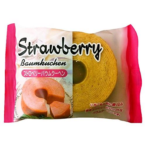 タイヨーフーズ ストロベリーバウムクーヘン80g×30個