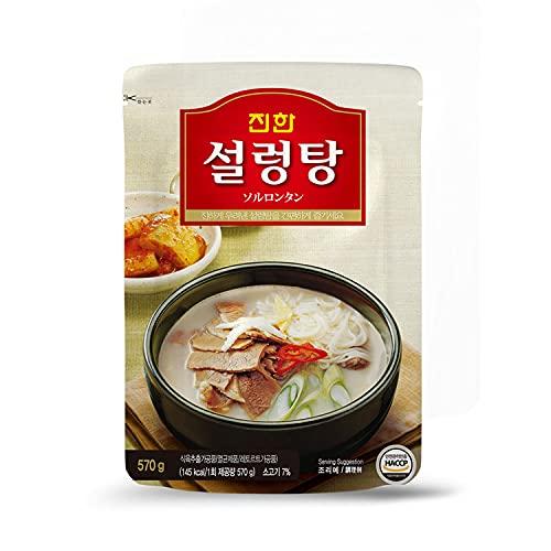 [1081] 眞漢 ソルロンタン スープ レトルト 韓国料理 1袋（570g） 韓国産 [並行輸入品...