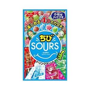 ノーベル製菓 ちびサワーズ(SOURS) ドリンクアソート 80g×6袋入×(2ケース)