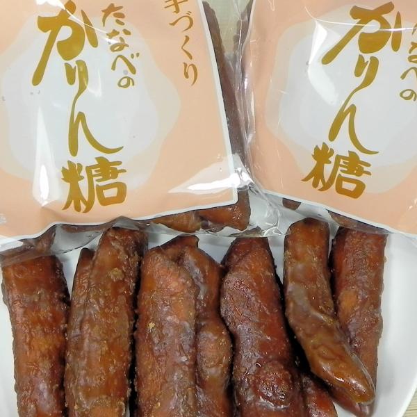 新潟県加茂市 田辺菓子舗 かりん糖たなべのかりん糖 10本入 1袋