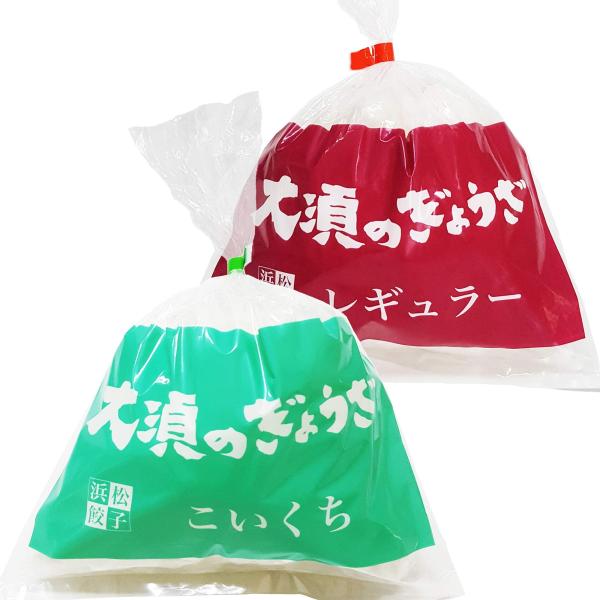 浜松餃子 大須のぎょうざ 2味 おためしセット［ レギュラー味（20個／1袋）］VS ［ こいくち味...