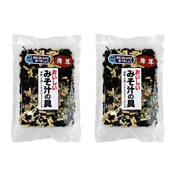 おいしいみそ汁の具 80g×2袋(舞茸入り)味噌汁の具 汁物料理の具 ミソ汁の具 即席味噌汁(ネギ ...