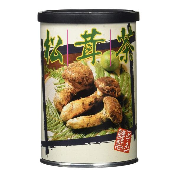 松茸茶 まつたけ茶 松茸茶 缶入り 80g 巣鴨のお茶屋さん 山年園
