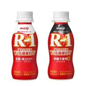 （クール便）明治ヨーグルト2種類「R-1ドリンクタイプ 砂糖0 甘さ控えめ」「R-1 ドリンクタイプ...
