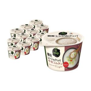 bibigo レンジdeクッパ 牛骨コムタン 12セット